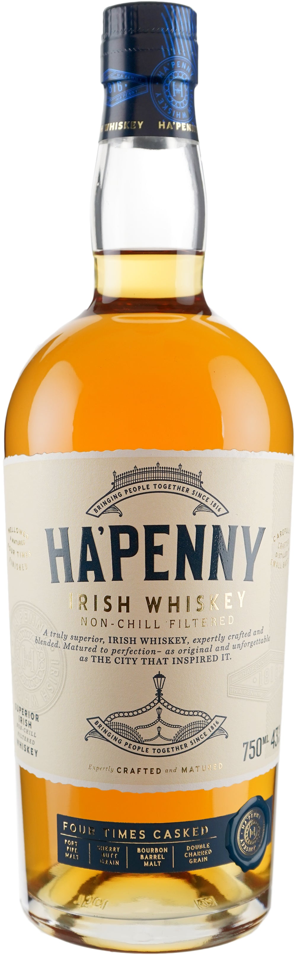 Ha' Penny Irish Whiskey at CaskCartel.com