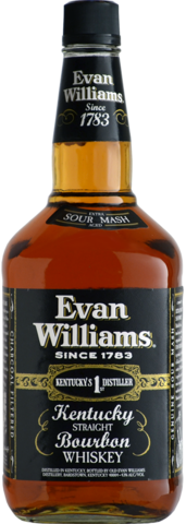 Evan Williams Black Bourbon Whiskey | 1.75L at CaskCartel.com