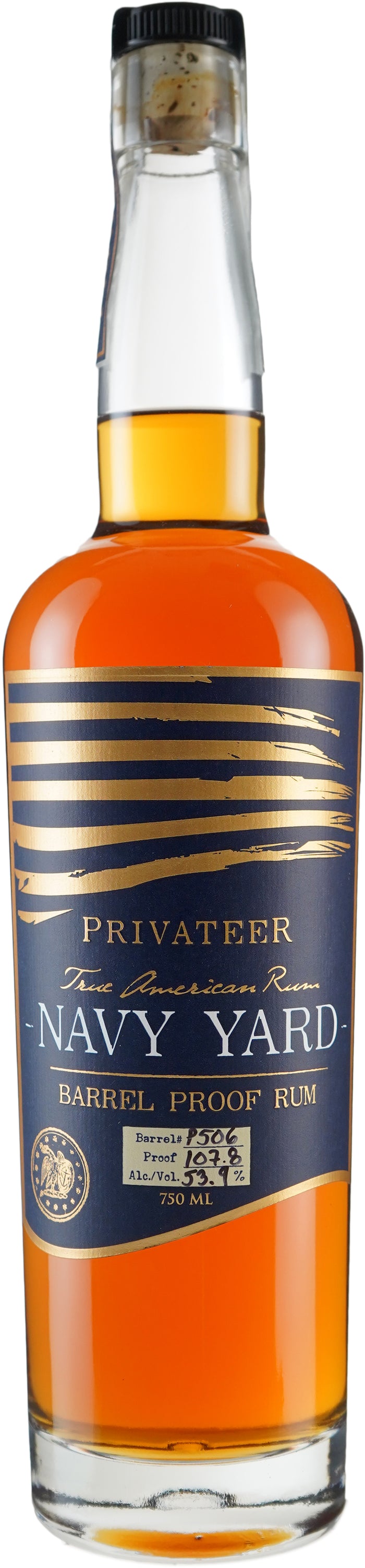 Privateer Navy Yard Barrel Proof Rum