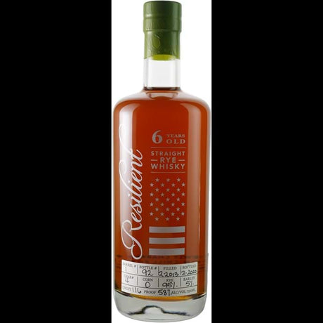Resilient Barrel Strength Straight Rye Single Barrel # 1 Whiskey at CaskCartel.com