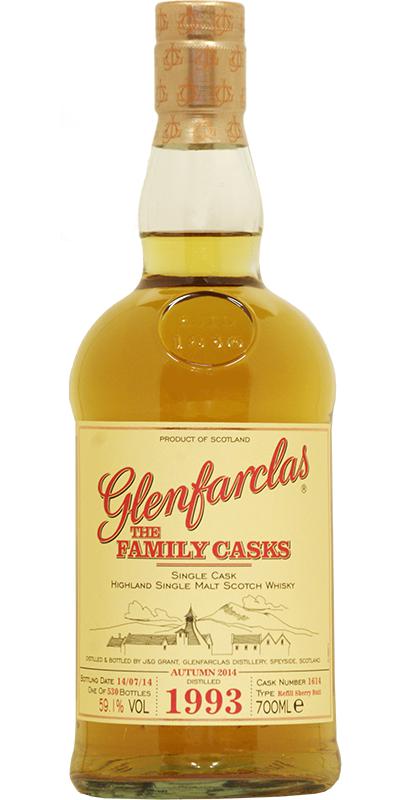 Glenfarclas The Family Casks 1993, Bottled 2014 Scotch Whisky | 700ML