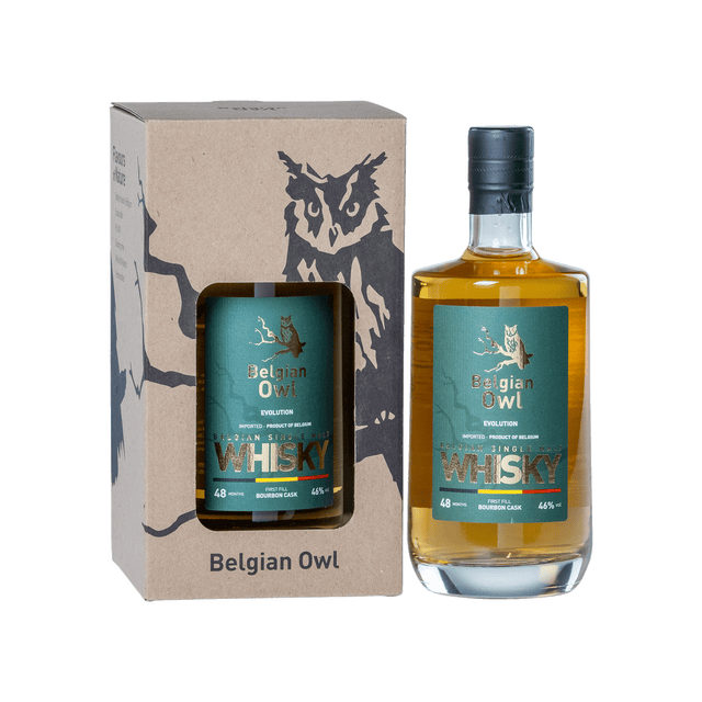 Belgian Owl 48 Months Identite Belgian Single Malt Whisky | 500ML at CaskCartel.com