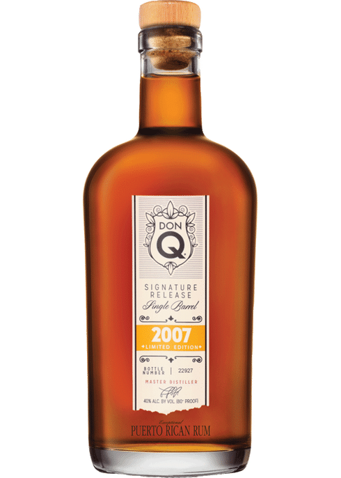 Don Q 2007 Limited Edition Single Barrel Rum