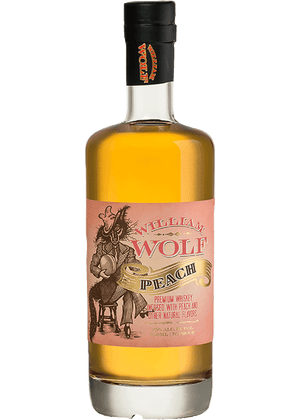 William Wolf Peach Whiskey - CaskCartel.com