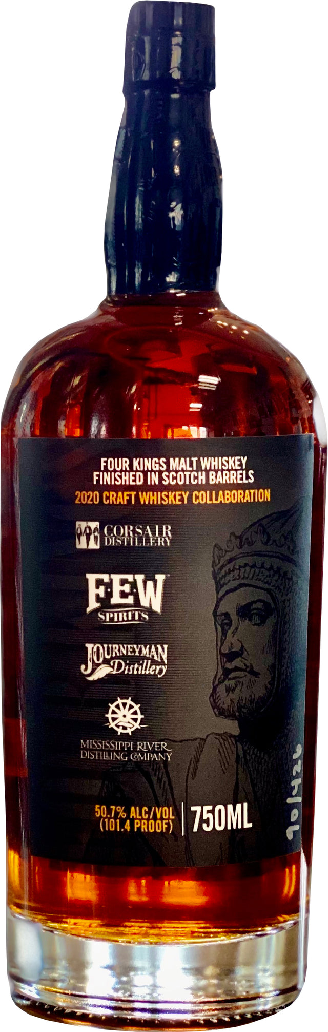 Four Kings Whiskey Collaboration 2020 Finished in ex Ardbeg Barrels Craft Whiskey at CaskCartel.com