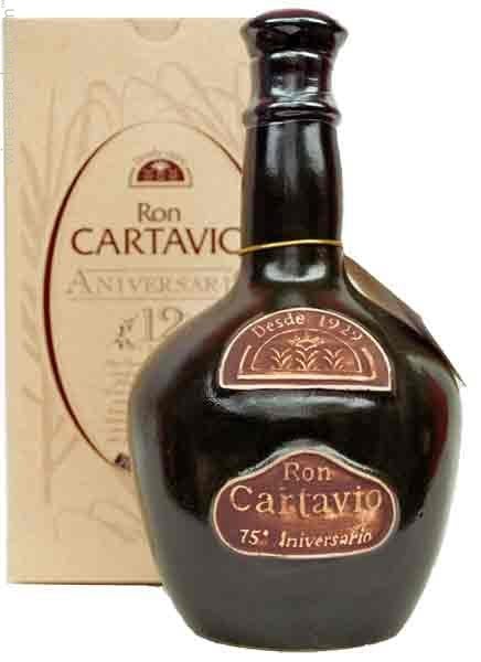 Ron Cartavio Aniversario 12 Year Old Ceramic Bottle Rum | 700ML at CaskCartel.com