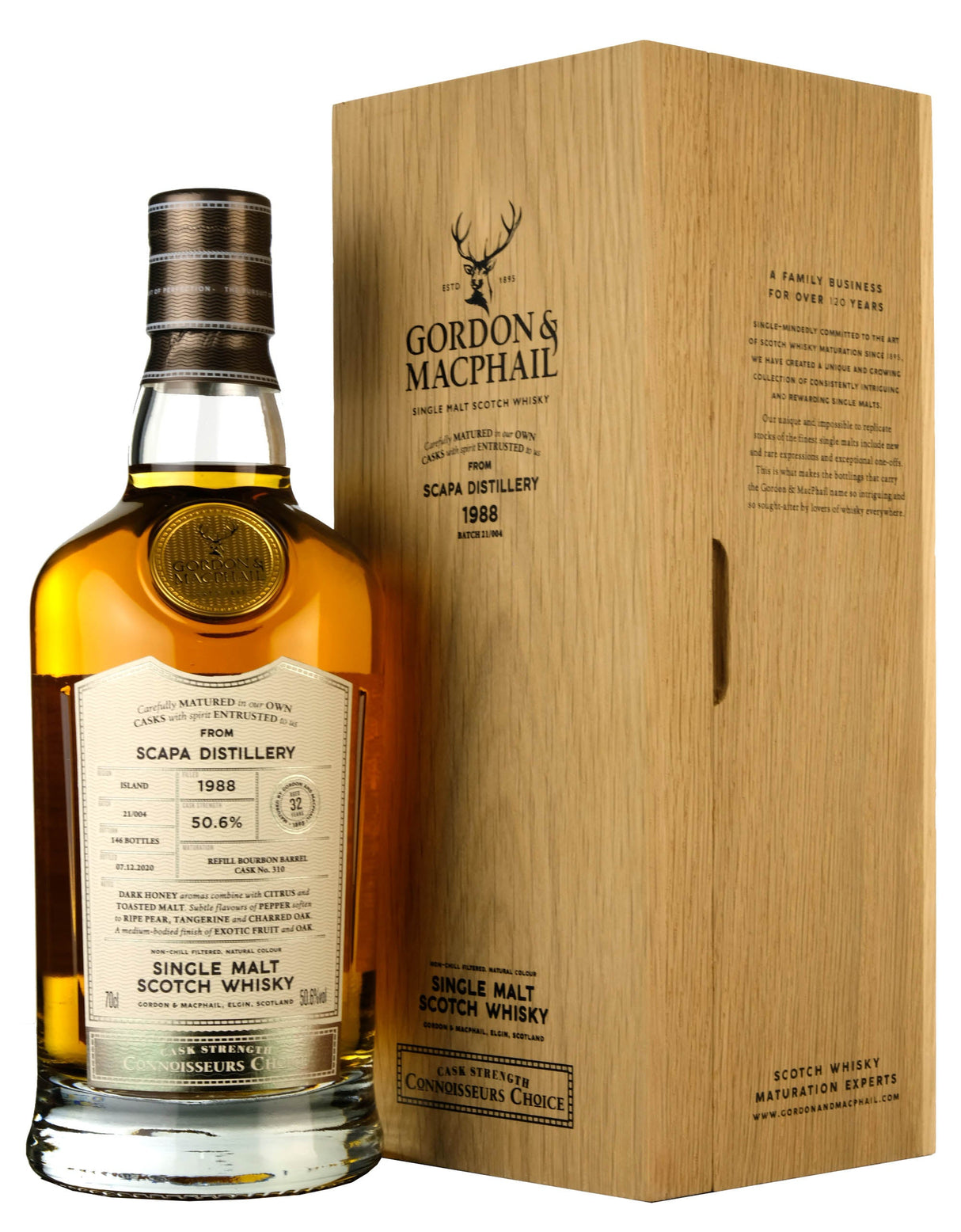 Scapa Connoisseurs Choice Cask #310 1988 32 Year Old Whisky | 700ML at CaskCartel.com