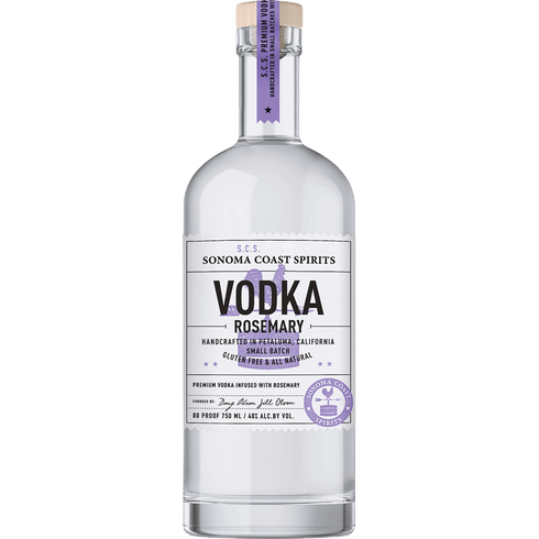Sonoma Coast Rosemary Vodka