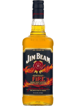 Jim Beam Fire Bourbon Whiskey - CaskCartel.com
