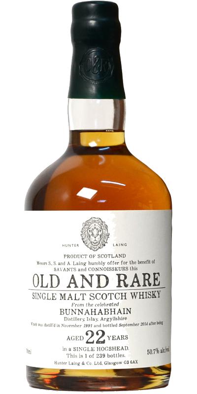 Bunnahabhain Old & Rare Platinum Selection 1991 22 Year Old Whisky | 700ML at CaskCartel.com