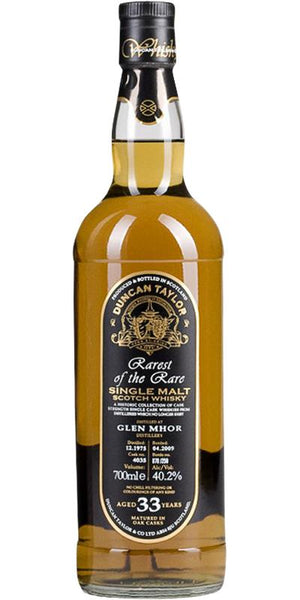 Glen Mhor 33 Year Old (D.1975 B.2009) Rarest of The Rare Duncan Taylor Scotch Whisky | 700ML at CaskCartel.com