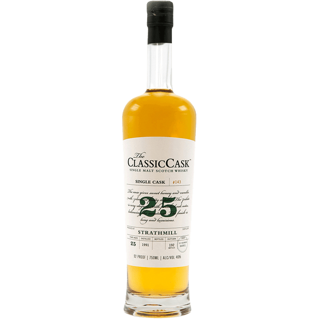 The Classic Cask Strathmill 25 Year Old Single Malt Scotch Whisky at CaskCartel.com