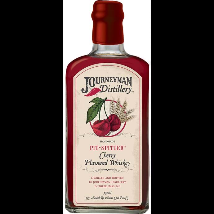 Journeyman Distillery Pit-Spitter Cherry Rye Whiskey