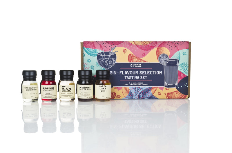 Gin - Flavour Selection Tasting Set | 5*30ML | By DRINKS BY THE DRAM at CaskCartel.com