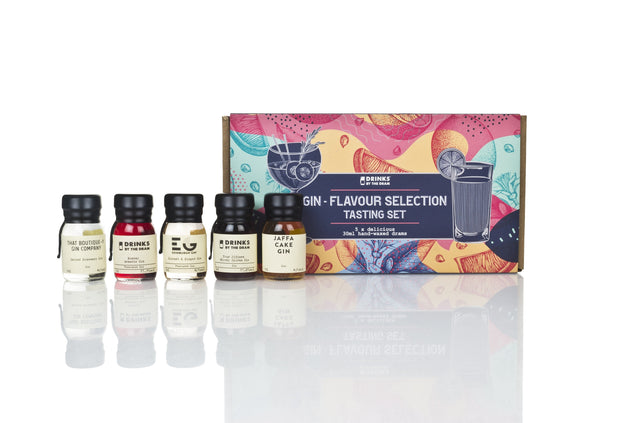 Gin - Flavour Selection Tasting Set | 5*30ML | By DRINKS BY THE DRAM at CaskCartel.com