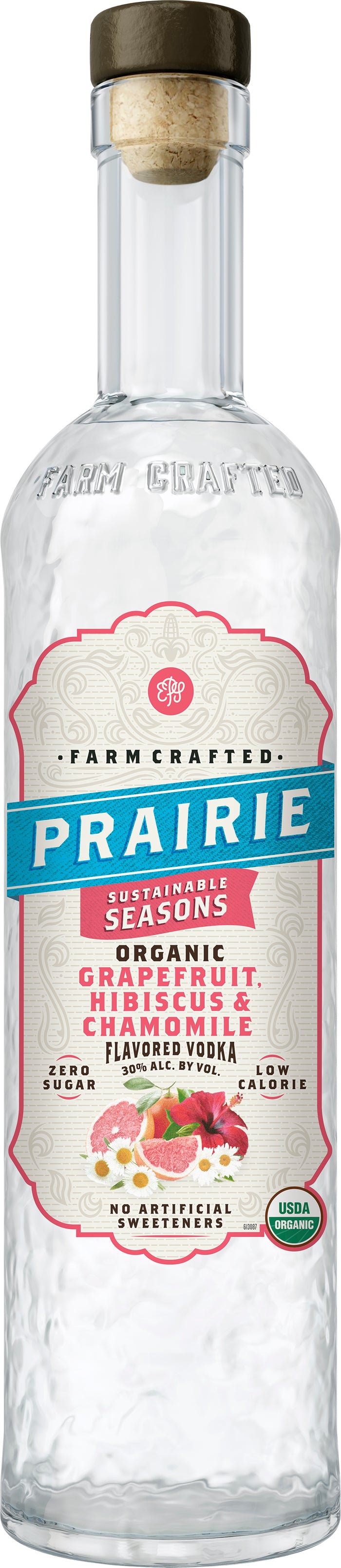 Prairie Organic Sustainable Grapefruit Hibiscus & Chamomile Vodka