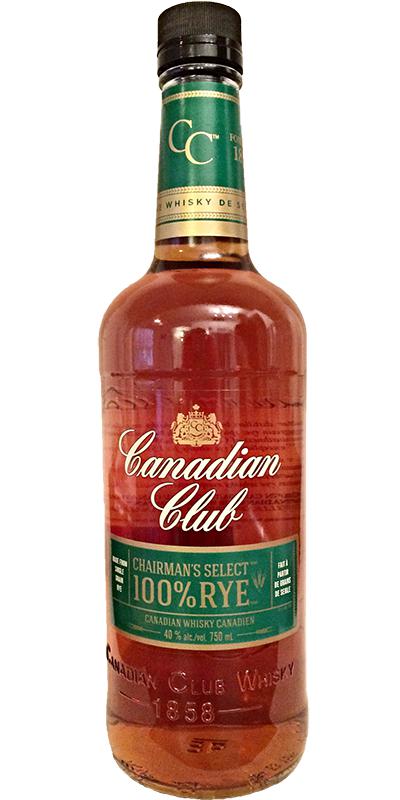 Canadian Club Chairman's Select 100% Rye