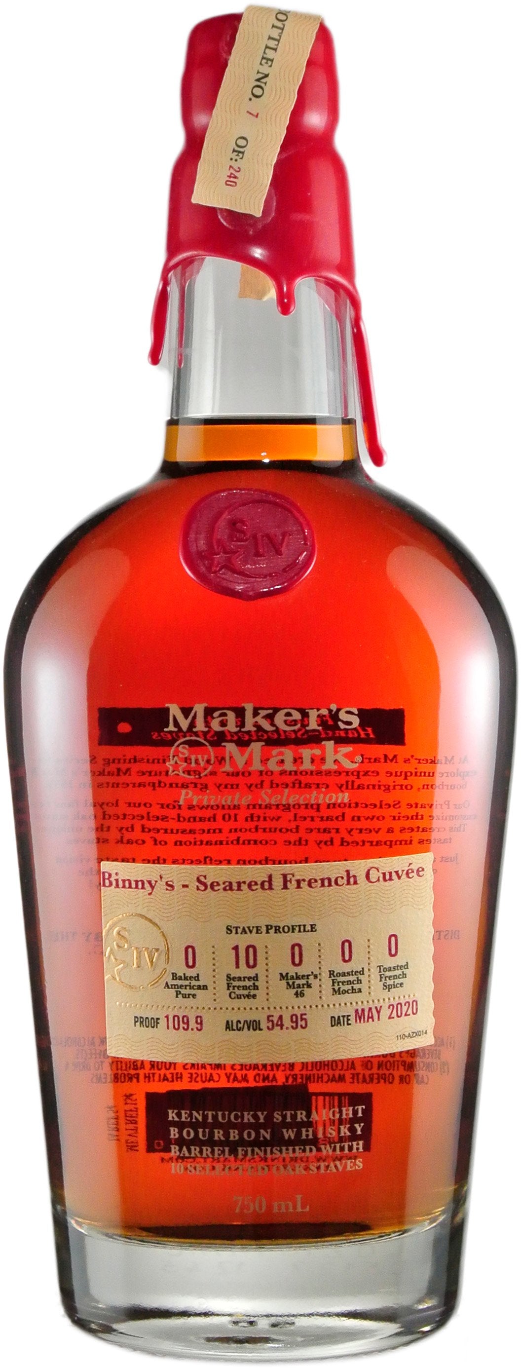 BUY] Maker's Mark Private Select Seared French Cuvee Single Stave