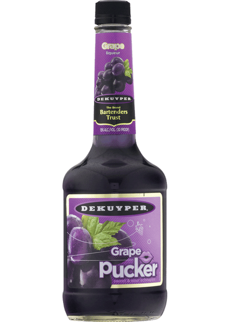 Dekuyper Pucker Grape Schnapps Liqueur - CaskCartel.com
