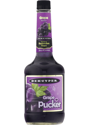 Dekuyper Pucker Grape Schnapps Liqueur - CaskCartel.com