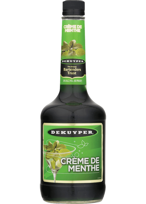 DeKuyper Creme De Menthe Green Liqueur