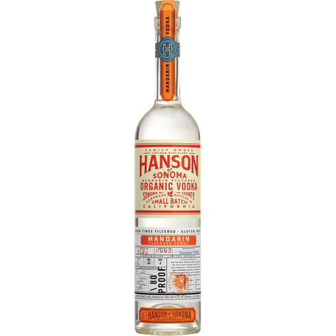 Hanson of Sonoma Mandarin Vodka at CaskCartel.com