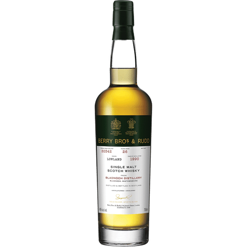 Berrys' Bladnoch 26 Year Single Malt Scotch Whisky