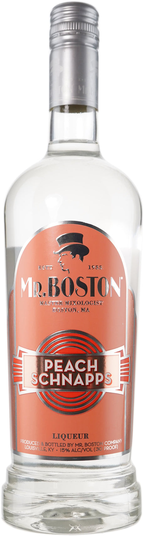 Mr Boston Peach Schnaaps Liqueur at CaskCartel.com