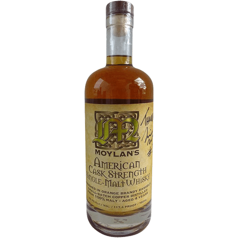 Moylan’s 117.4 proof Double Barrel Cask Strength Single Malt Whisky - CaskCartel.com