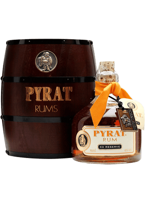 Pyrat Xo Reserve Rum With Holiday Wood Case - CaskCartel.com