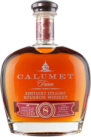 Calumet Farm Single Rack Black 8 Year Old Kentucky Bourbon Whiskey at CaskCartel.com