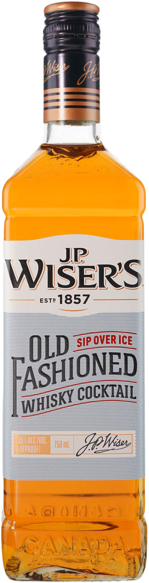 J.P. Wiser's Old Fashioned Whiskey Cocktail at CaskCartel.com