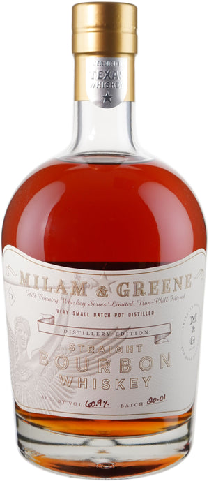 Milam & Greene Distillery Edition Straight Bourbon Whiskey at CaskCartel.com