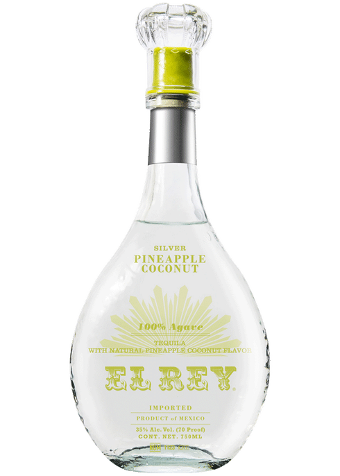 El Rey Silver Pineapple Coconut Tequila - CaskCartel.com