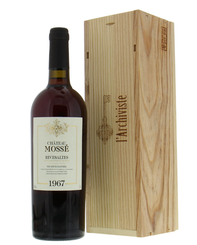 1967 | Chateau Mosse | Rivesaltes at CaskCartel.com