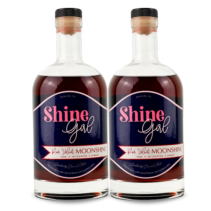 Shine Girl Moonshine | Red Velvet Moonshine (2) Bottle Bundle