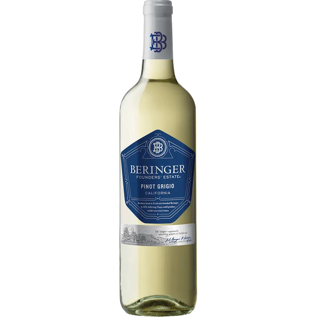 2017 | Beringer | Founders Estate Pinot Grigio at CaskCartel.com