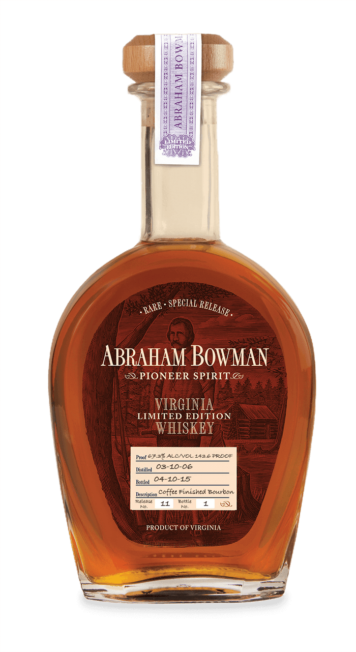 A. Smith Bowman Distillery 'Abraham Bowman' Coffee Finished Bourbon Whiskey