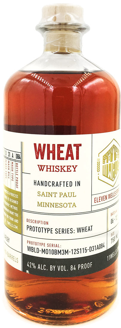 11 Wells Prototype Series Single Wheat Whiskey - CaskCartel.com