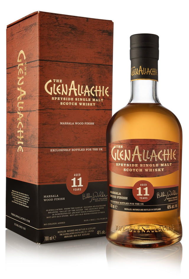 GlenAllachie Marsala Wood Finish (UK Exclusive) 11 Year Old Whisky | 700ML at CaskCartel.com