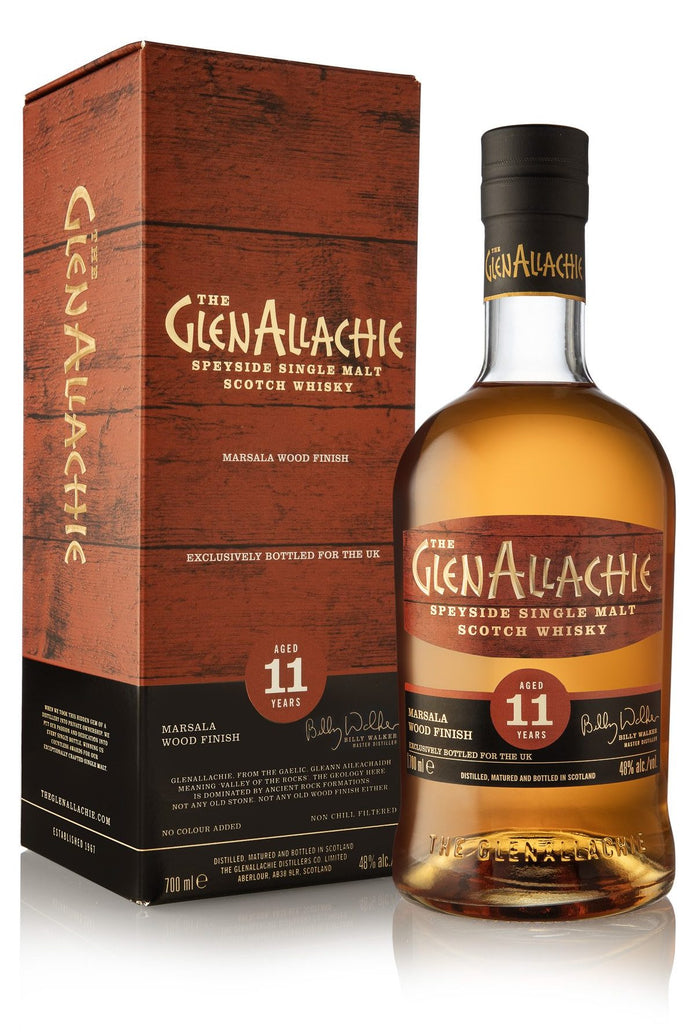GlenAllachie Marsala Wood Finish (UK Exclusive) 11 Year Old Whisky | 700ML
