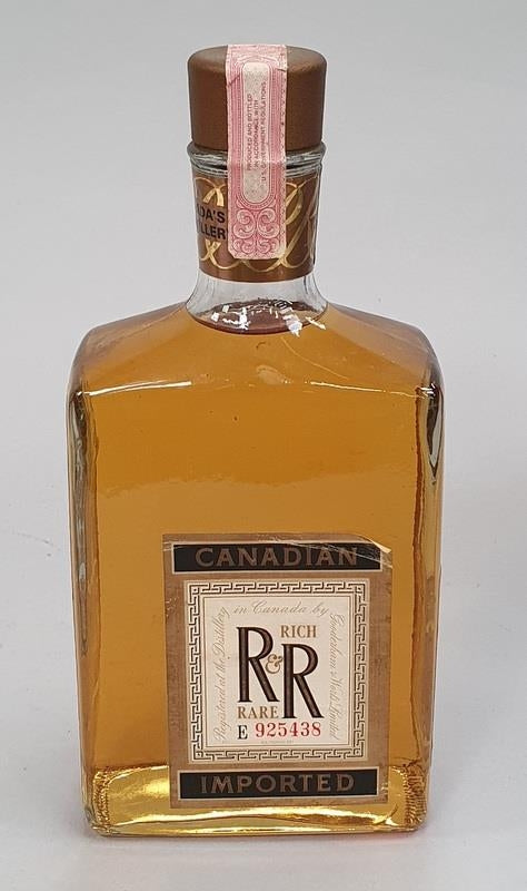R&R Gooderham’s Rich & Rare Canadian Whisky