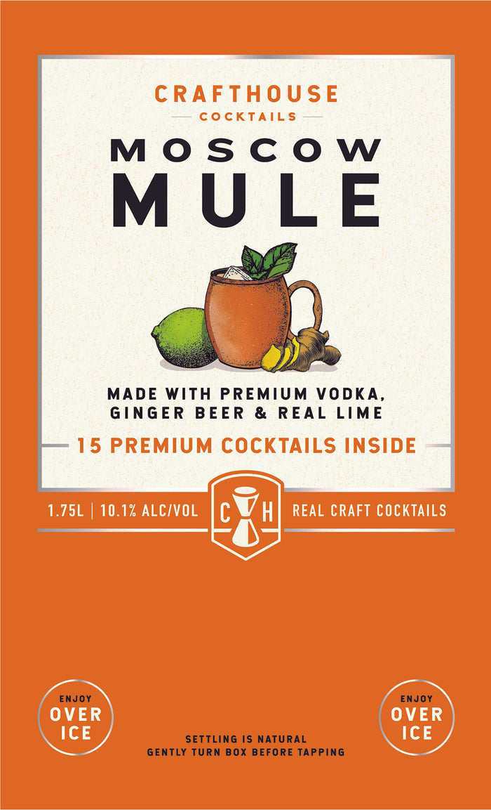 Crafthouse Cocktail Moscow Mule Pre-mixed Cocktail | 1.75L