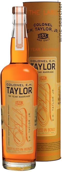 COLONEL E.H. TAYLOR 18 YEAR MARRIAGE BOTTLED IN BOND STRAIGHT KENTUCKY BOURBON WHISKEY