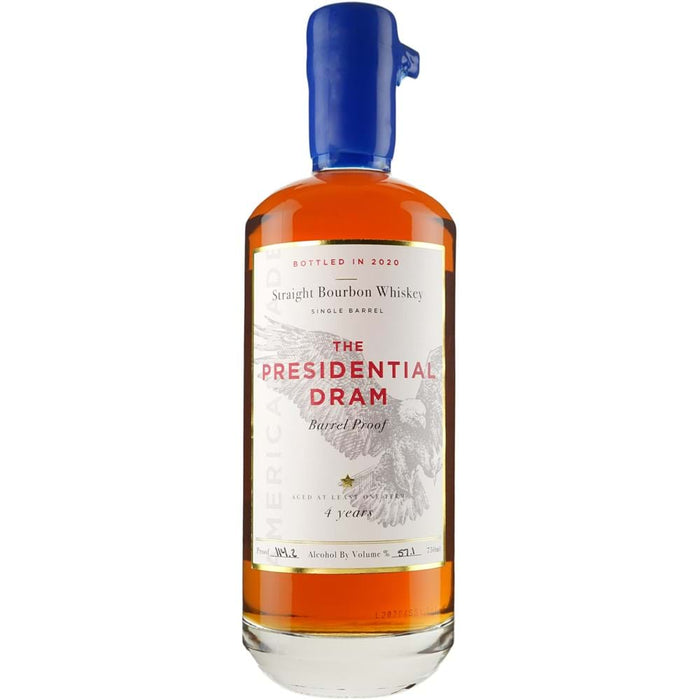 Proof and Wood | The Presidential Dram | 4 Year Old Straight Bourbon Whiskey