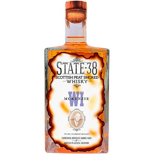 State-38 WI McKenzie Scottish Peat Smoked Whisky - CaskCartel.com