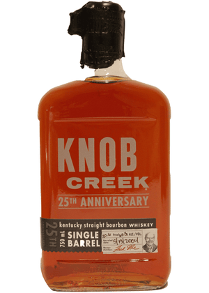 Knob Creek 25th Anniversary Single Barrel Bourbon Whiskey - CaskCartel.com