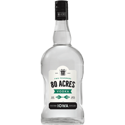 Two Founders 80 Acres Vodka | 1.75L