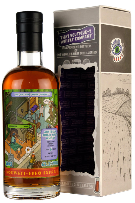 Broger That Boutique-y Whisky Company Batch #1 Austrian 2016 6 Year Old Whisky | 500ML at CaskCartel.com