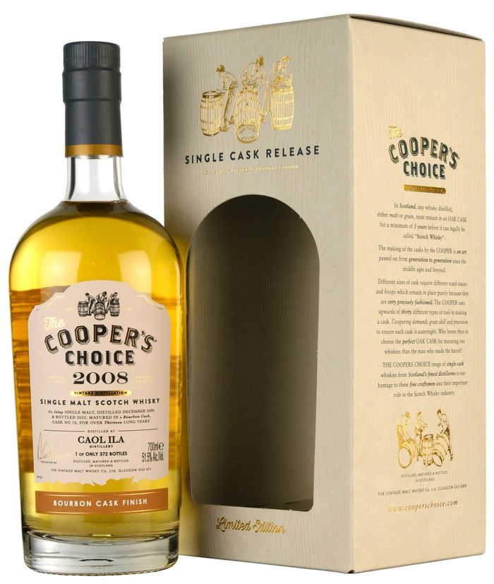 Caol Ila Cooper's Choice Single Cask #16 2008 13 Year Old Whisky | 700ML